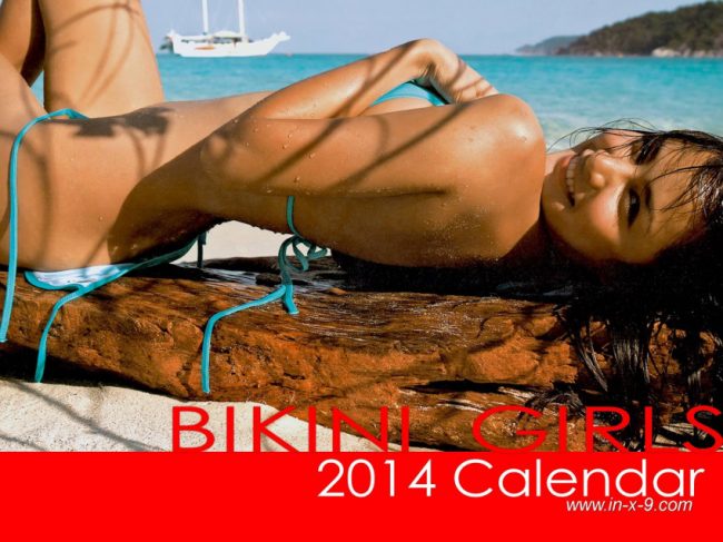 Calendario chicas en bikini 2014